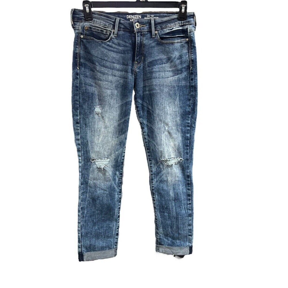 DENIZEN® from Levi's® Women's Mid-Rise Slim Boyfriend Jeans Waist 30”